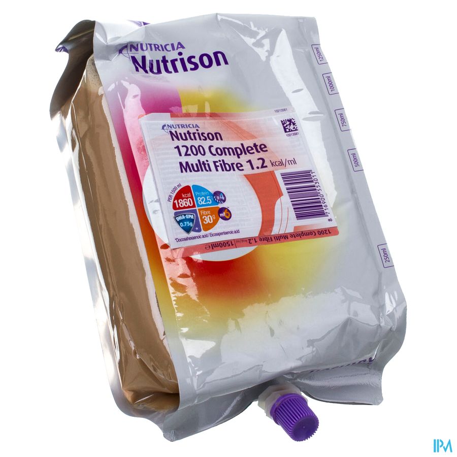 Nutrison 1200 Complet Multi Fibre 1.2kcal/ml Pack 1500ml
