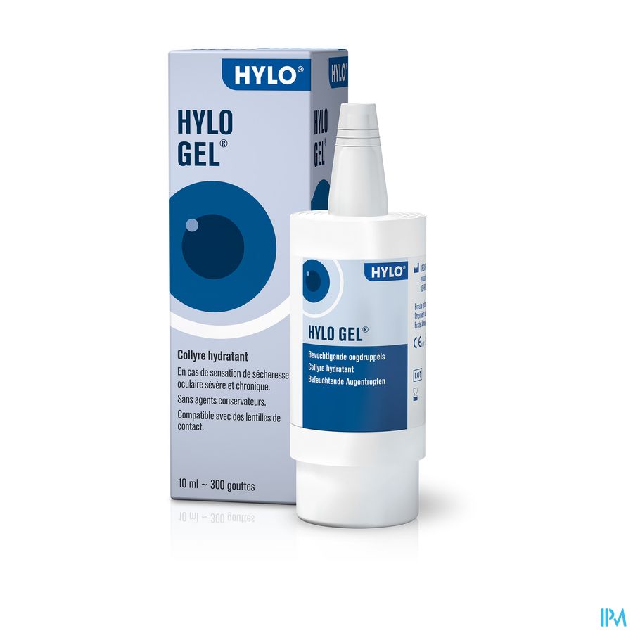 HYLO-Gel Gutt Oculaires 10Ml