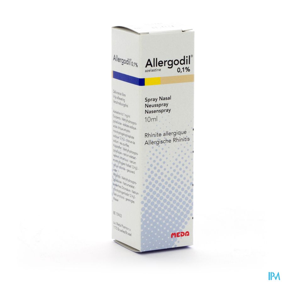 Allergodil Spray Nasal Fl 10ml