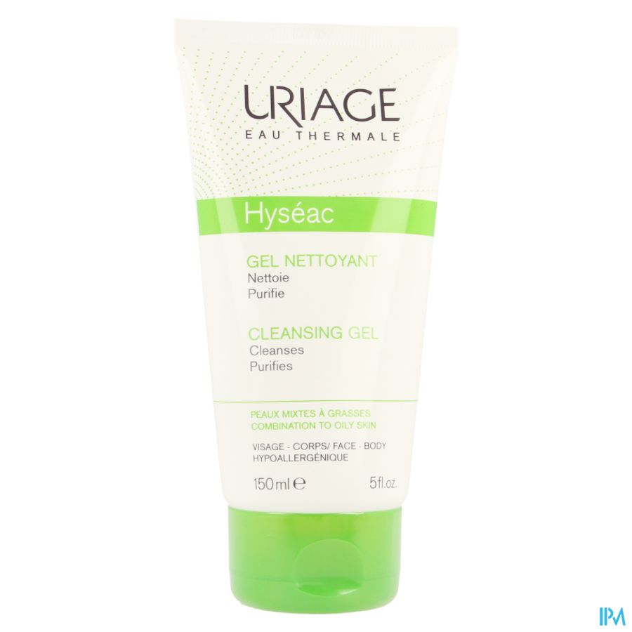Uriage Hyseac Gel Nettoyant Doux Tube 150ml