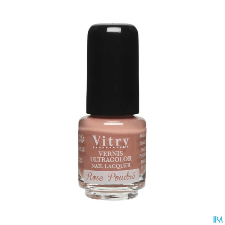 VERNIS A ONGLES MINI ROSE POUDRE 4 ML