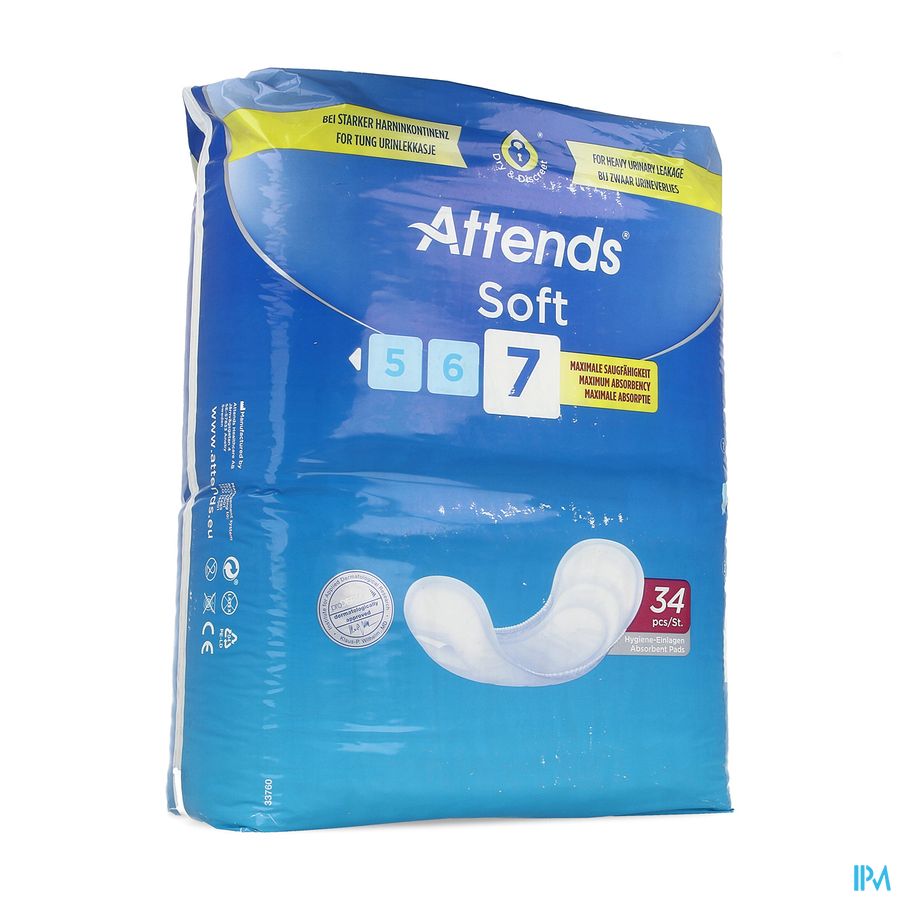 Attends Soft 7 Couche Anatom. 1x34