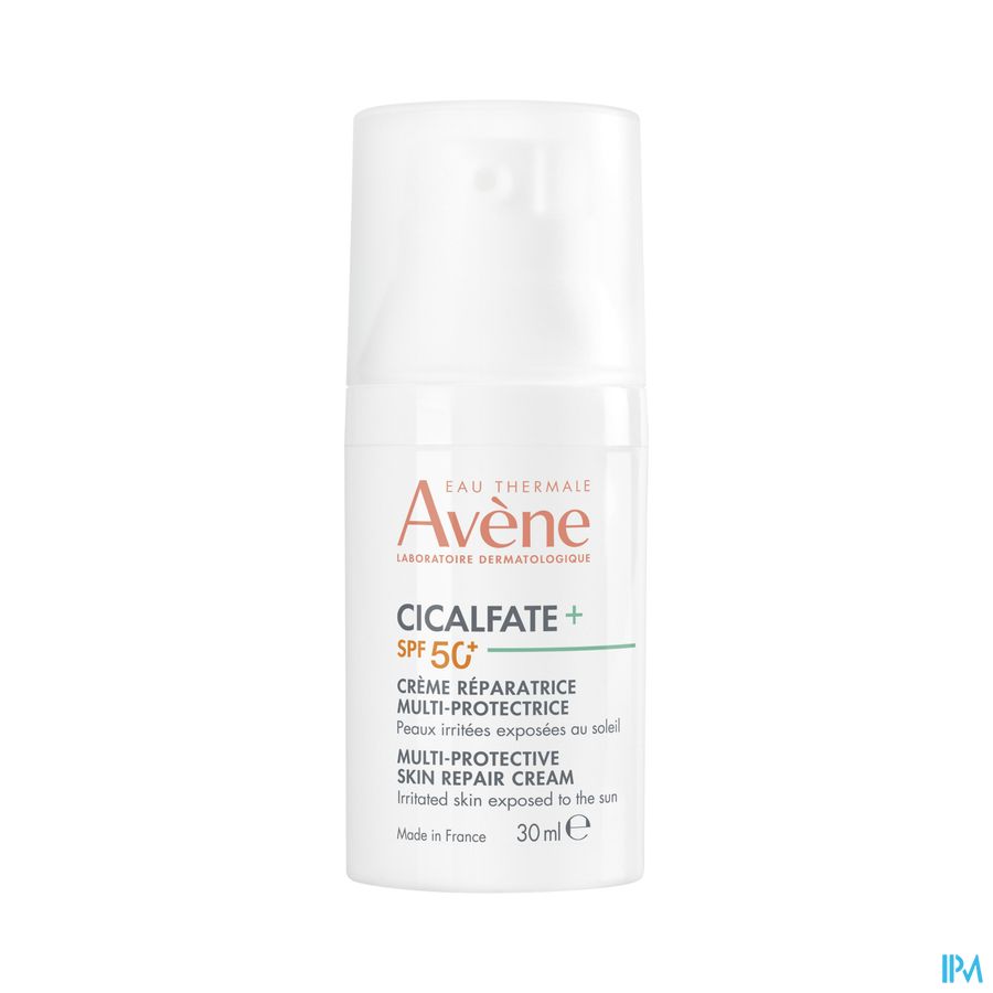 Eau Thermale Avène CICALFATE+ Crème réparatrice multiprotectrice SPF 50+ - Peaux irritées, exposées au soleil