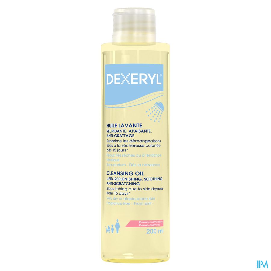 DEXERYL HUILE LAVANTE 200ML Hygiène peau sèche et à tendance atopique