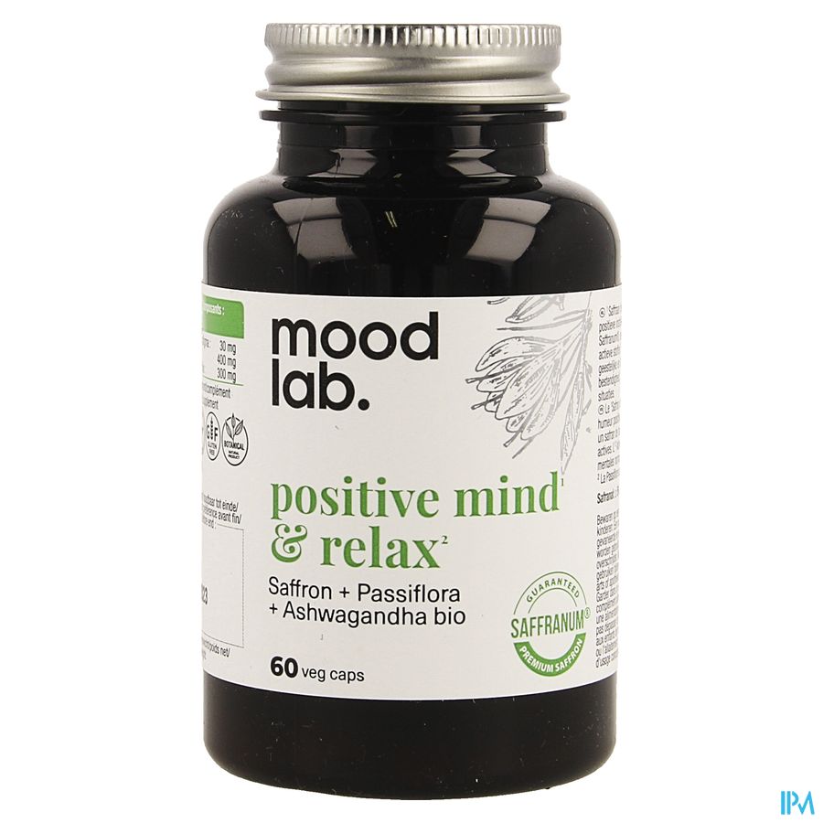 Positive Mind & Relax Pot Caps 60
