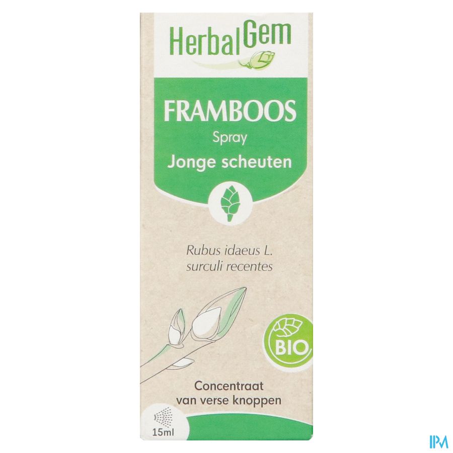 Herbalgem Framboise Bio Spray 15ml