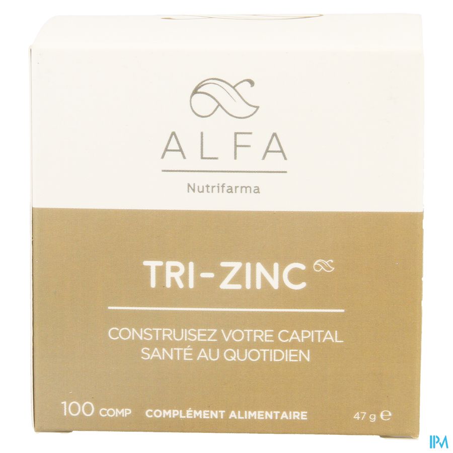 Alfa Tri-zinc 20mg Comp 100