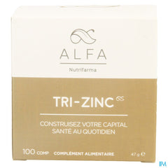 Alfa Tri-zinc 20mg Comp 100