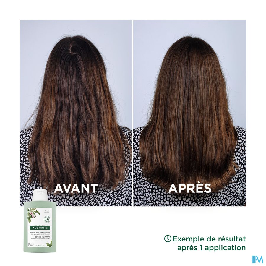 Klorane — Shampoing Gainant à l’Amande — Tous types de cheveux