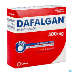 Dafalgan Eff 500mg Comp 20