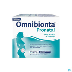 Omnibionta Pronatal: Désir et début de grossesse - Boîte 12 semaines (84 comprimés)