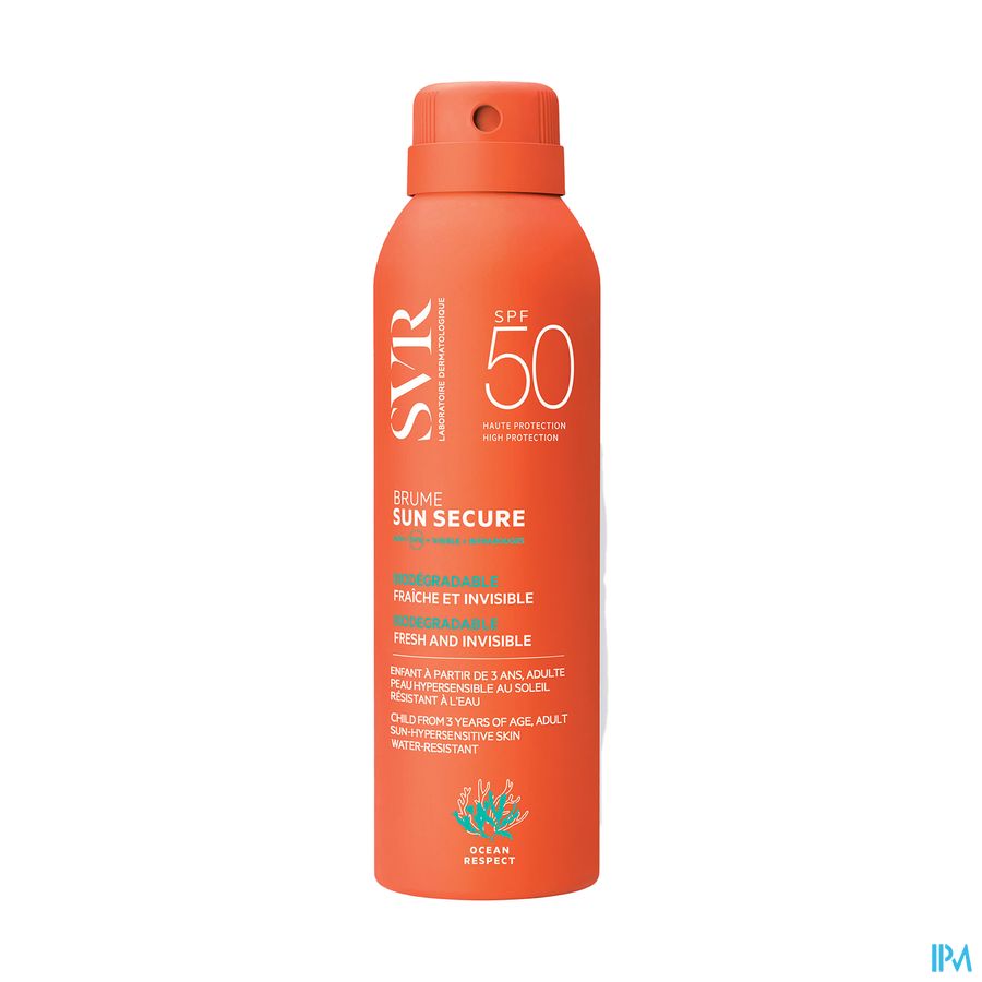 Svr Sun Secure Brume Spf50+ 200ml