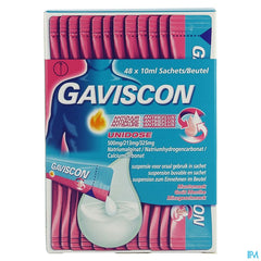 Gaviscon Antiacide-antireflux Susp Buv. Sach 48