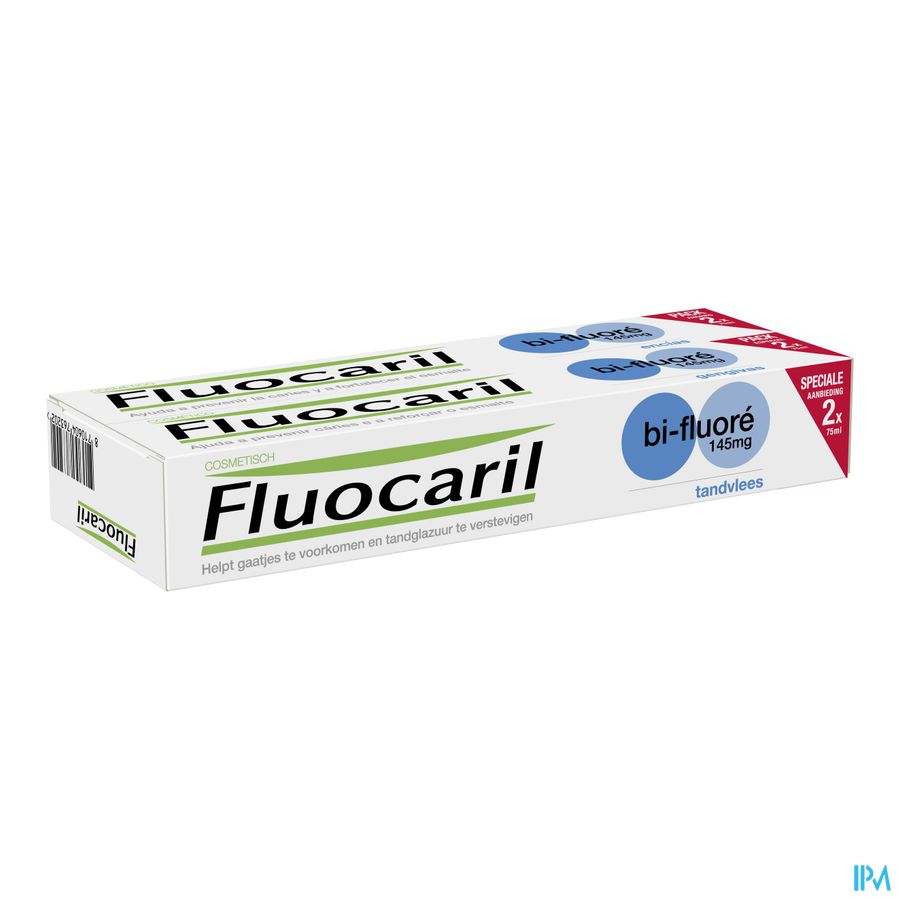 Fluocaril Dentifrice Bi-fluore 145 Gencives 2x75ml