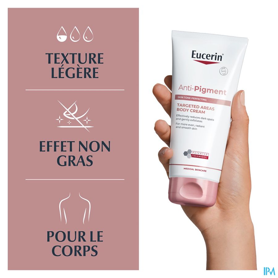 Eucerin A/pigment Cr Corps Zones Ciblees 200ml