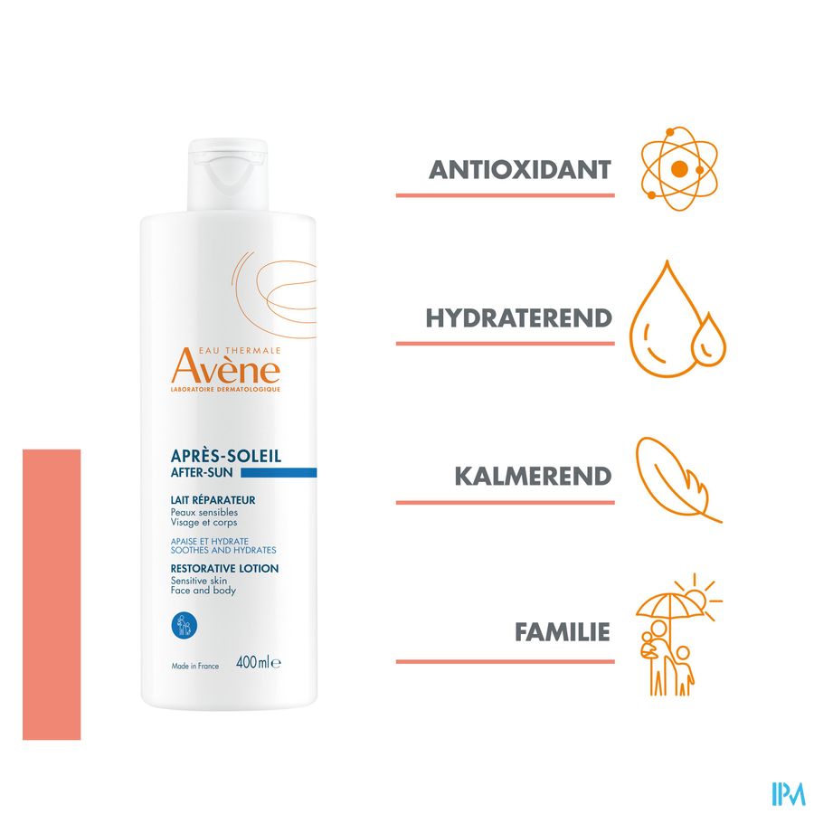 Eau Thermale Avène Après-soleil lait réparateur