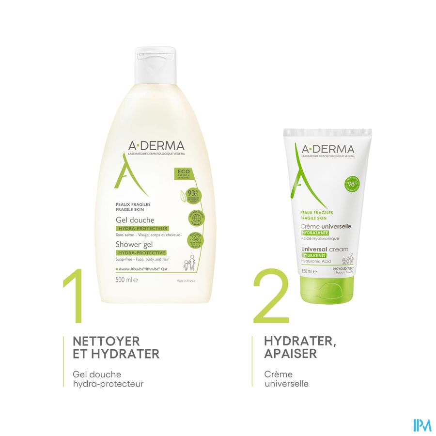 A-DERMA - EXOMEGA CONTROL GEL MOUSSANT ÉMOLLIENT ANTI-GRATTAGE - Peaux à tendance atopique