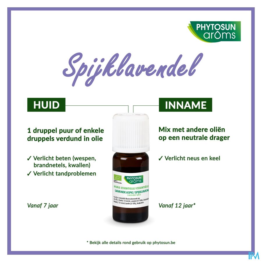 Phytosun® Lavande Aspic Bio 5ml Be2