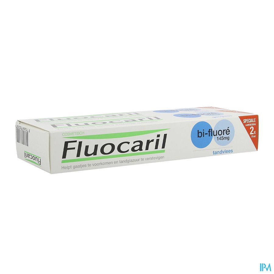 Fluocaril Dentifrice Bi-fluore 145 Gencives 2x75ml