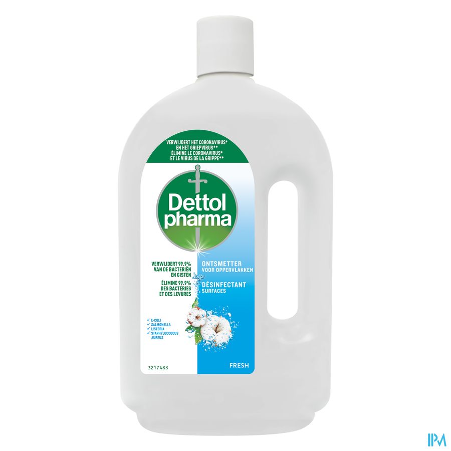 Dettolpharma Desinfectant Surfaces Fresh 1l