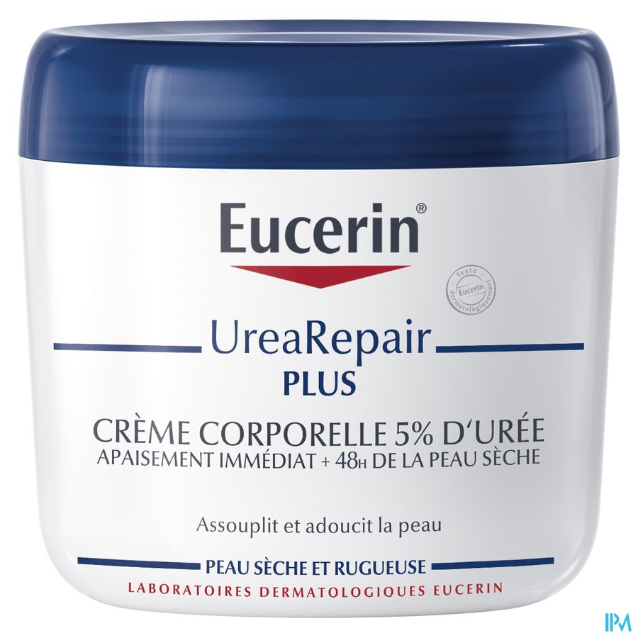 UreaRepair Plus Crème Corporelle 5% d'Urée Peau Sèche et Rugueuse Pot 450ml