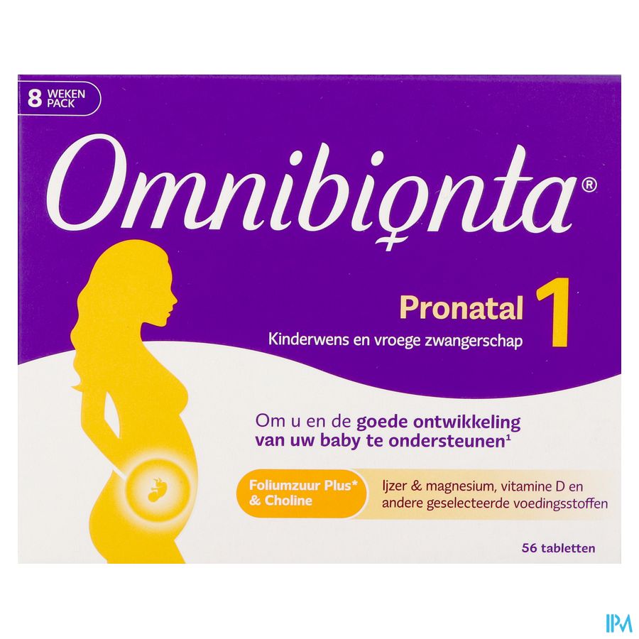 Omnibionta Pronatal 1desir Debut Gross 8sem Comp56