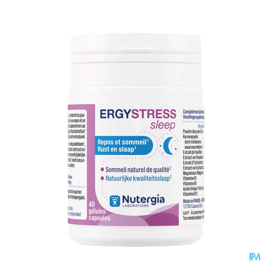 ERGYSTRESS Sleep 40 Gél.