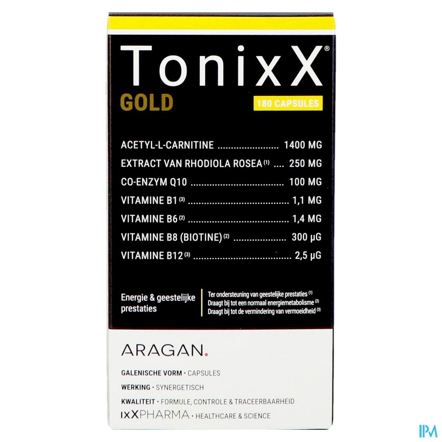 Tonixx Gold Caps 180 Nf