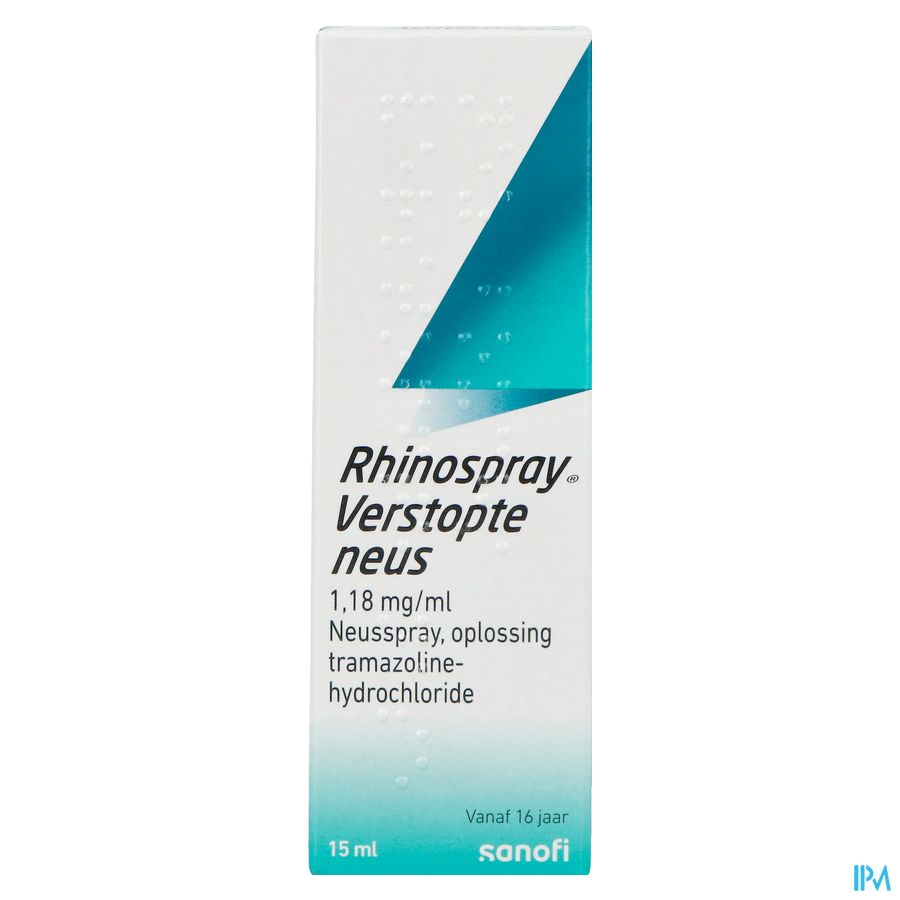 Rhinospray Nez Bouche 1,18mg/ml Spr Nasal Sol 15ml