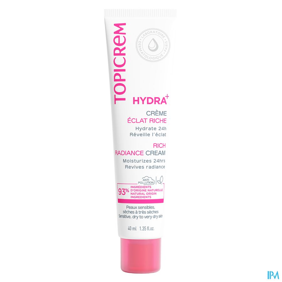 Hydra+ Creme Hydratante Eclat Riche 40ml