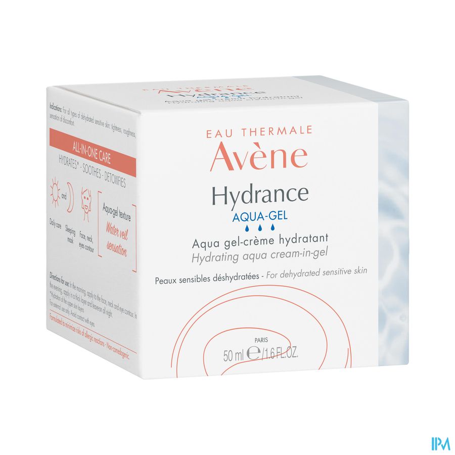 Eau Thermale Avène HYDRANCE Aqua gel-crème hydratante Peaux Sensibles