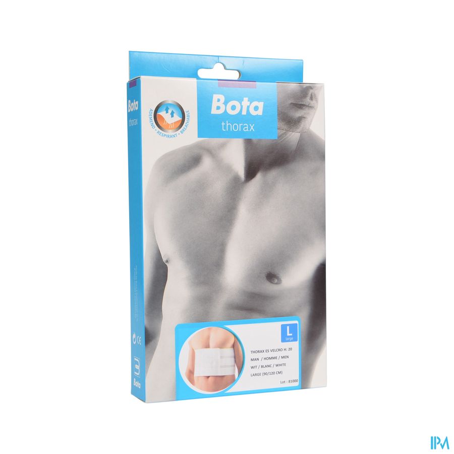 THORAX  ES HOMME VELCRO - HAUTEUR 20 CM \ LARGE = 90/120CM