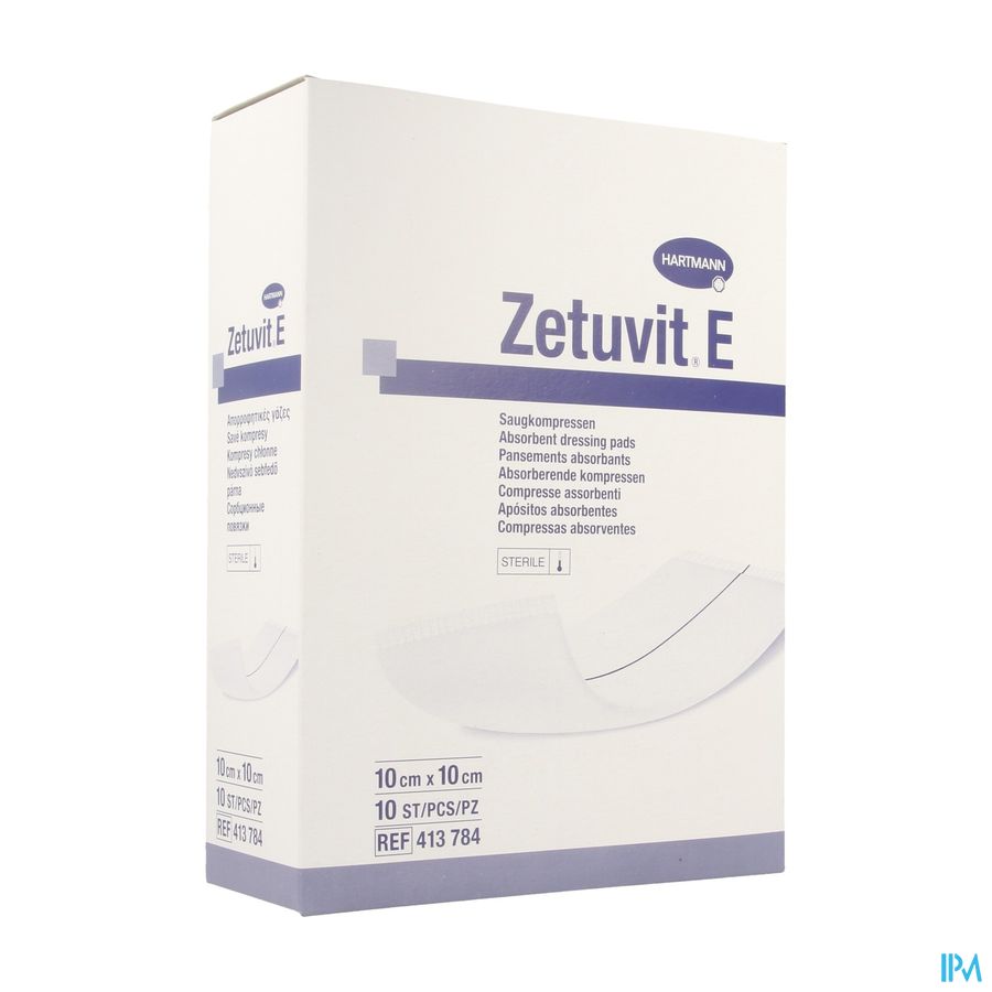 Zetuvit E 10x10cm St. 10 P/s