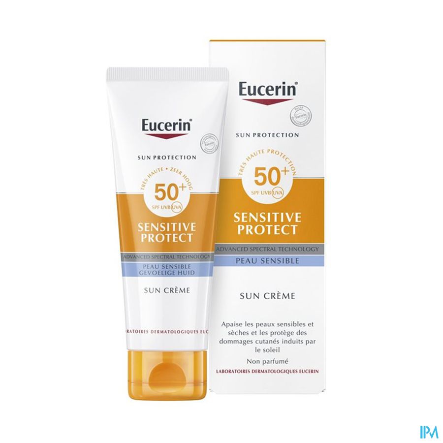 Sun Sensitive Protect SPF 50+ Crème Peau Sensible Tube 50ml