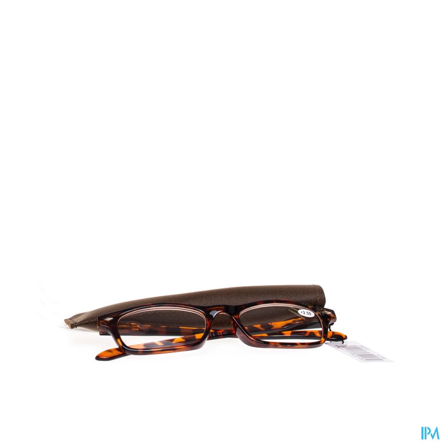 Pharmaglasses Lunettes Lecture Diop.+2.50 Brown