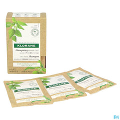 Klorane - Shampoing masque à la poudre d’Ortie BIO – cuir chevelu gras