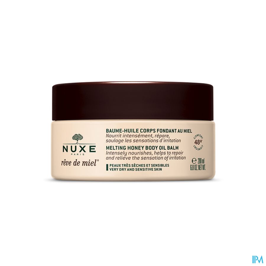 Nuxe Reve De Miel Baume Huile Corps Fond. 48h200ml