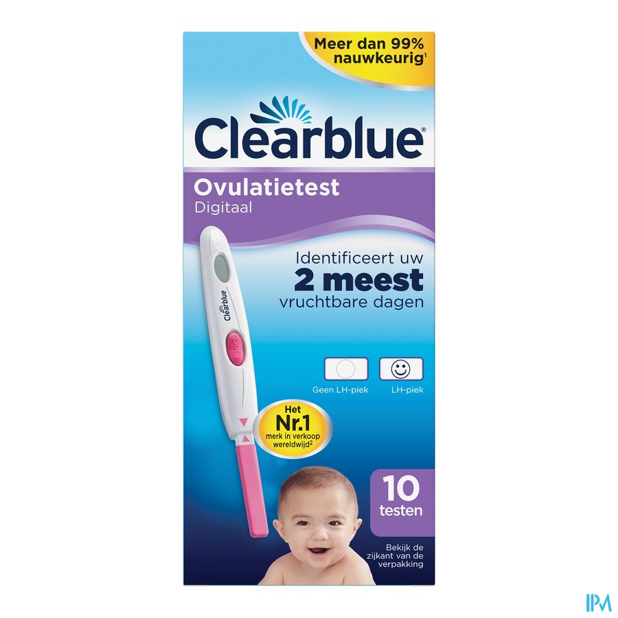 Clearblue Digital Test Ovulation 10