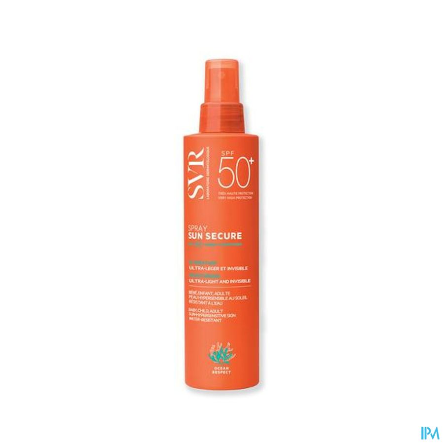 Svr Sun Secure Spray Biodegradable Sp50+ 200ml