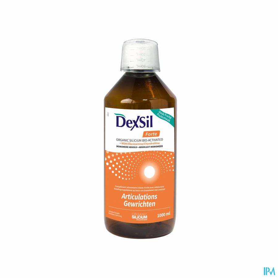 DexSil® Forte 1 L - Cartilage, Articulations, Muscles - MSM, Glucosamine, Silicium
