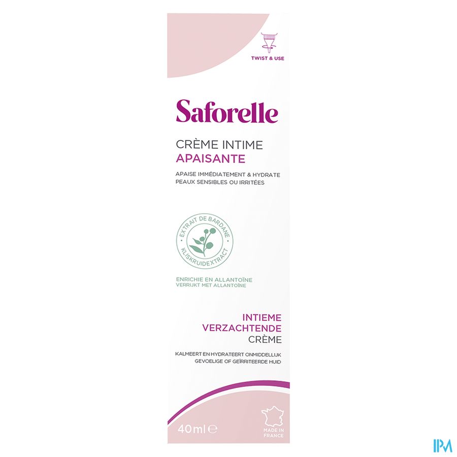 Saforelle Creme Apaisante 40ml