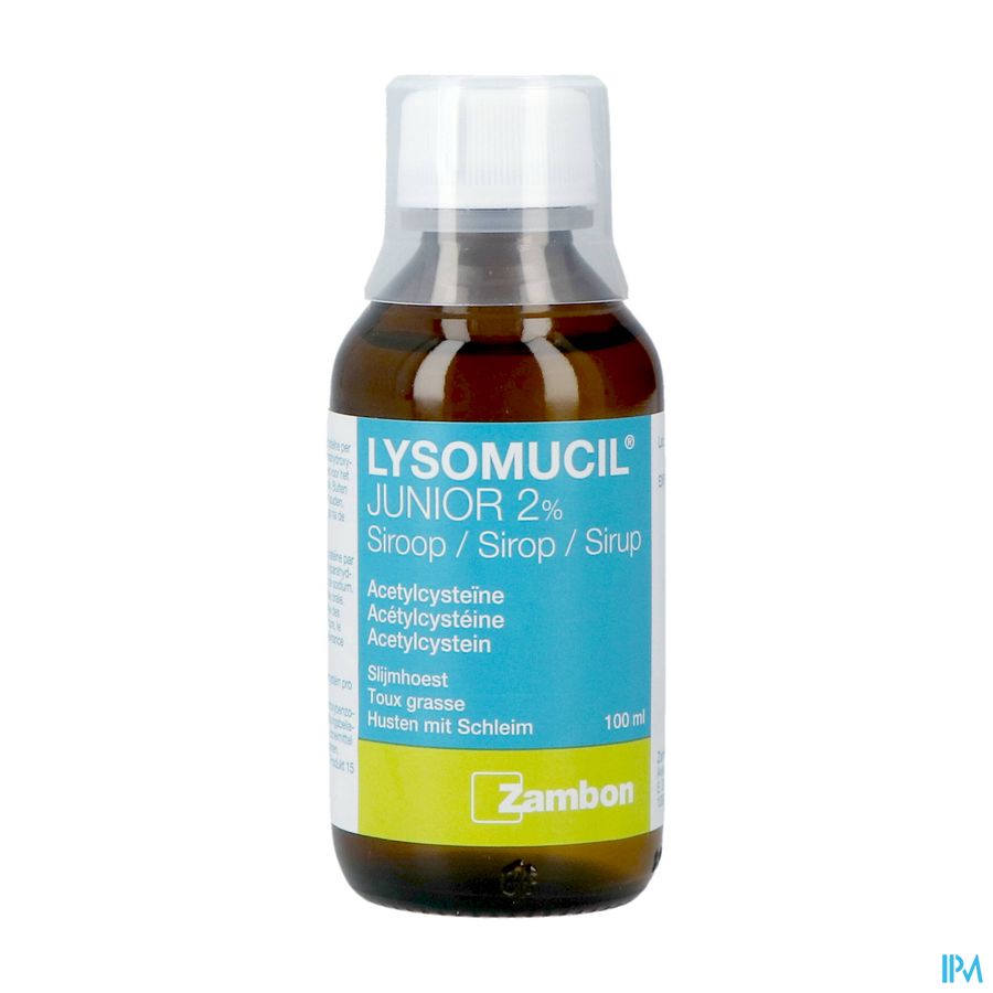 Lysomucil Junior 2% Sirop 100ml