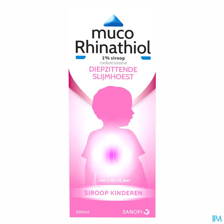 Muco Rhinathiol 200ml enfants - Toux grasse