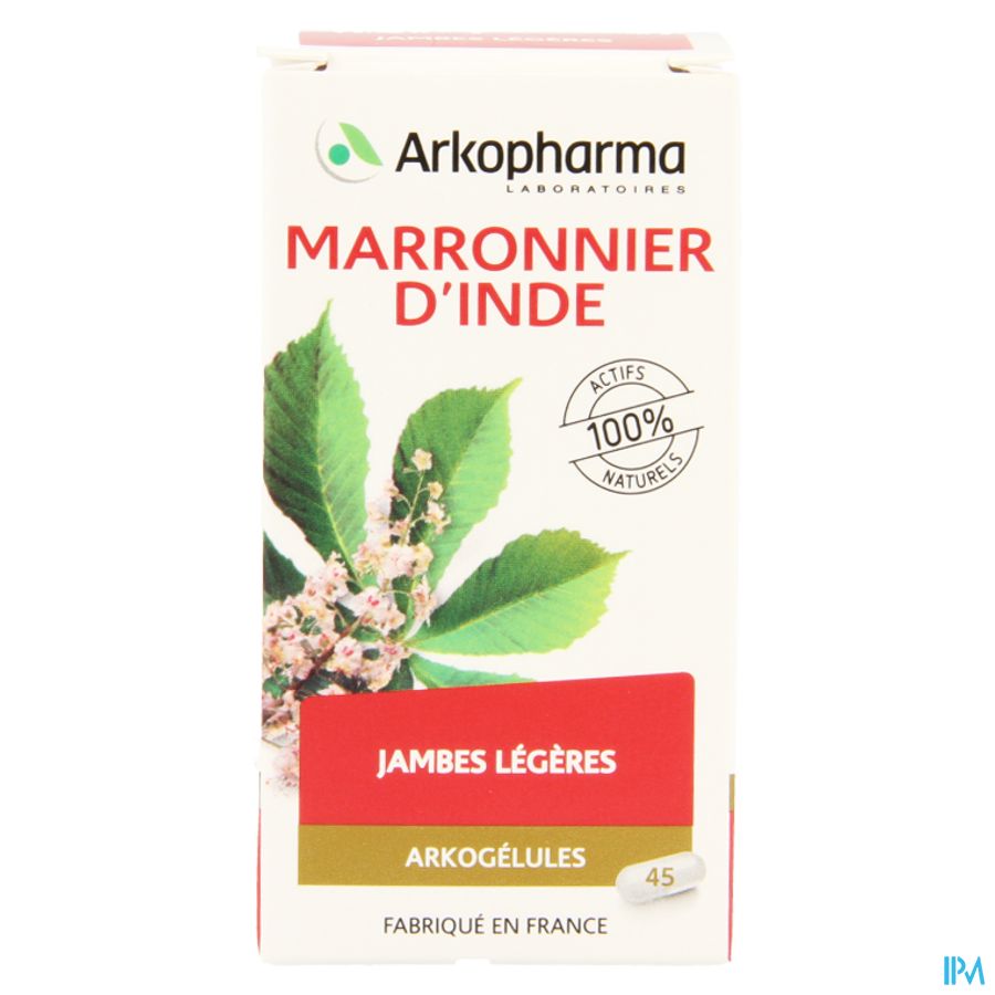 Arkopharma Arkogélules Marronnier D'Inde Confort veineux 45 Gélules Végétales