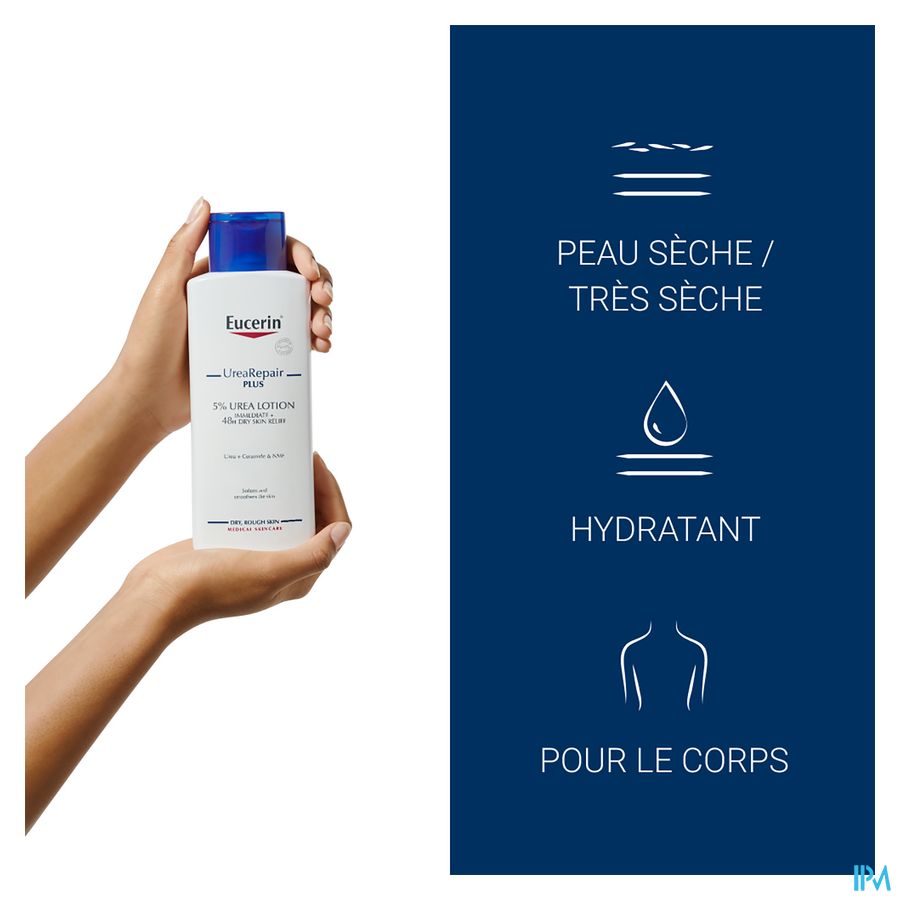 UreaRepair Plus Émollient 5% d'Urée Peau Sèche et Rugueuse 250ml