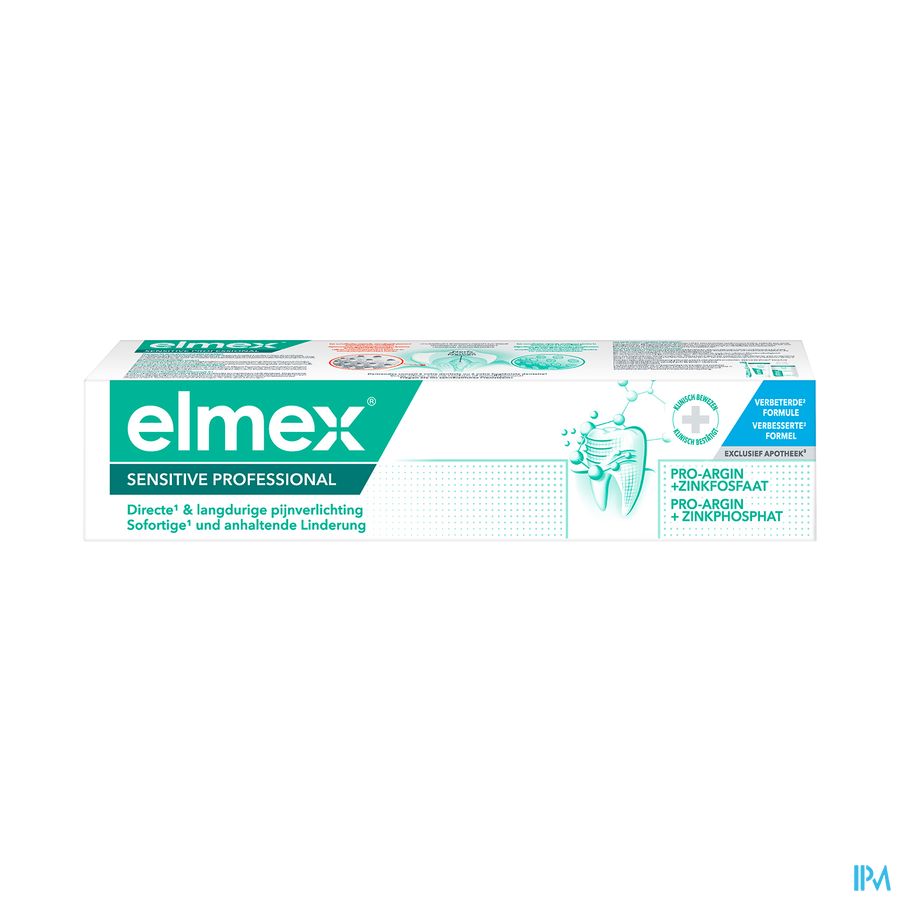 elmex Sensitive Professional Dentifrice Dents Sensibles 75ml