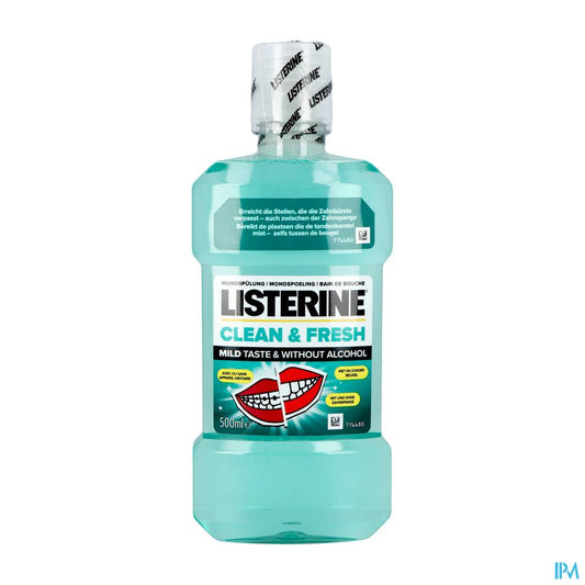 Listerine Clean & Fresh 500ml Nf