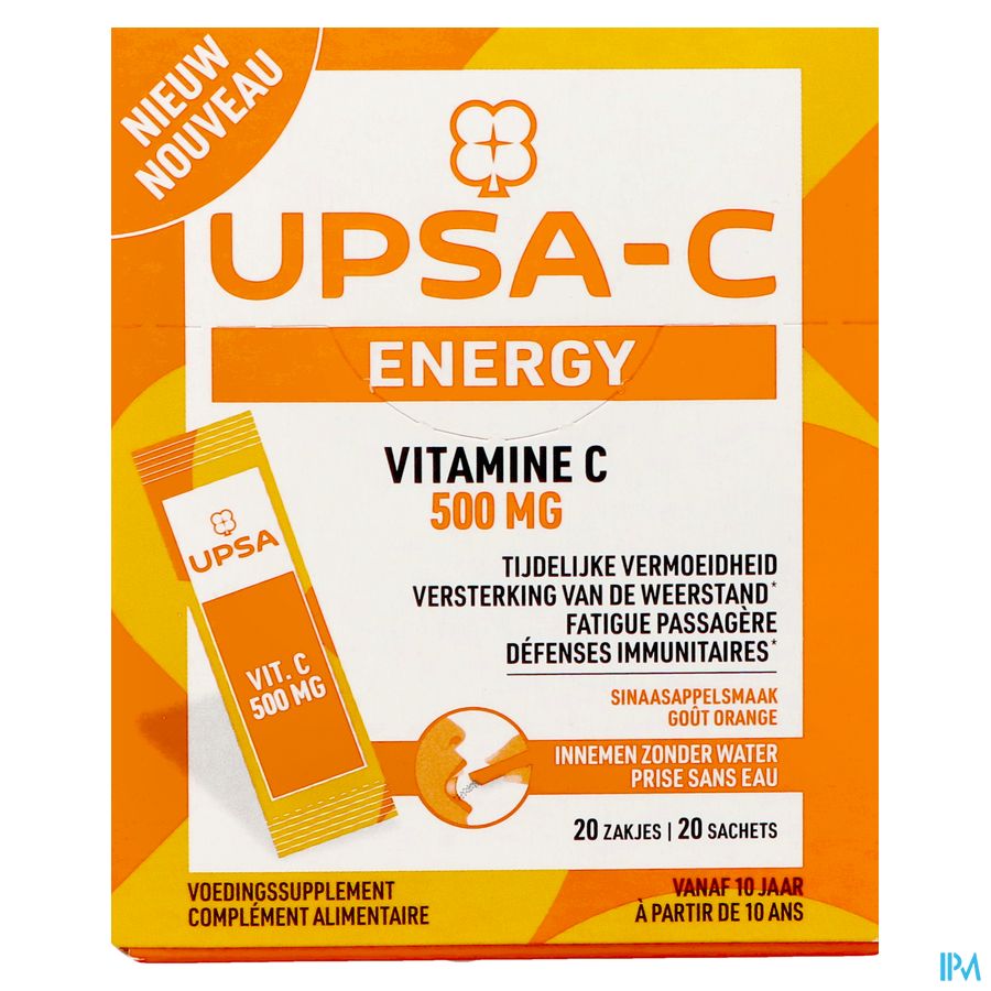 Upsa C Energy 500mg Sach 20