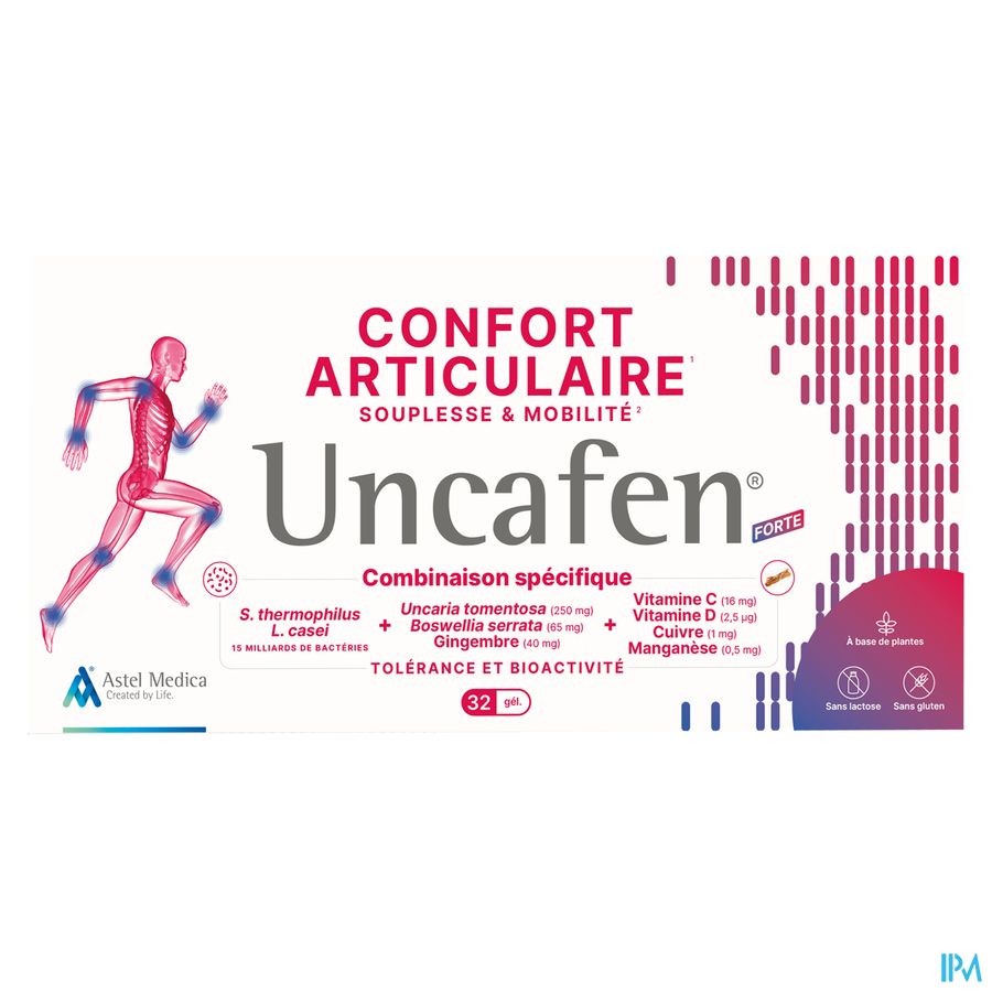 Uncafen Forte Caps 32
