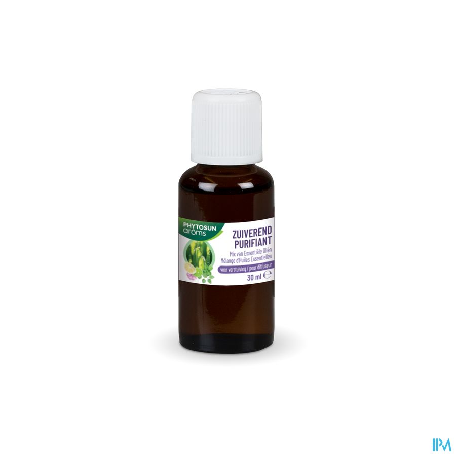 Phytosun® Mélange D’Huiles Essentielles – Purifiant – 30 ml – Purifier & Concentration